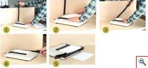 Κόφτης Χαρτιού Γκιλοτίνα B7-Α3 - Guillotine Paper Cutter MI011-1-3