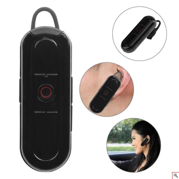 Κρυφή Κάμερα & Ακουστικό Bluetooth Spy Cam Καταγραφικό Full HD 1080p - Hidden Camera & Wireless Handsfree Headset
