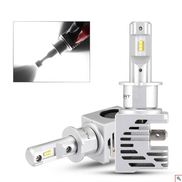 Compact LED Λάμπες Αυτοκινήτου Novsight H7 60W 10000Lm 6000K - Car LED Headlights