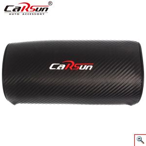 Ανατομικό Μαξιλάρι με Πλέξη Σχέδιου Carbon Υποστήριξης Αυχένα για Κάθισμα Αυτοκινήτου Carsun®