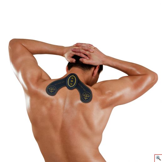 Συσκευή Ηλεκτροθεραπείας - Μασάζ Αυχένα & Πλάτης 6 Προγραμμάτων με Ηλεκτρομυϊκή Διέγερση για Ανακούφιση από Πόνους