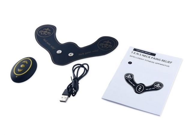 Συσκευή Ηλεκτροθεραπείας - Μασάζ Αυχένα & Πλάτης 6 Προγραμμάτων με Ηλεκτρομυϊκή Διέγερση για Ανακούφιση από Πόνους