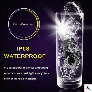 2x Nighteye® Φώτα Πορείας LED H4 80W 6500K N1 A393 12000Lm