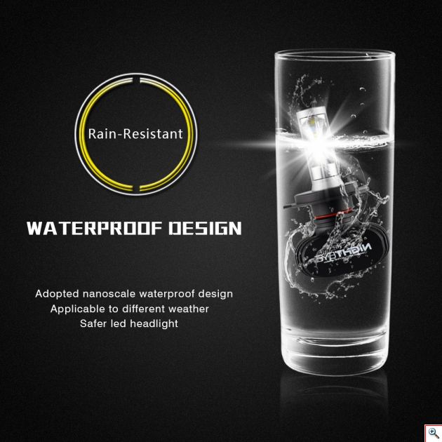 LED Φώτα Αυτοκινήτου NightEye Plus+ H7 6000K 8000LM (2x4000) 50W (2x25W) CAN BUS