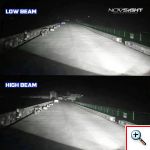 NOVSIGHT® Aδιάβροχοι LED Προβολέας Λευκού Φωτισμού 360° 80W 14400LM 5500K A500 N16 H7 2τμχ