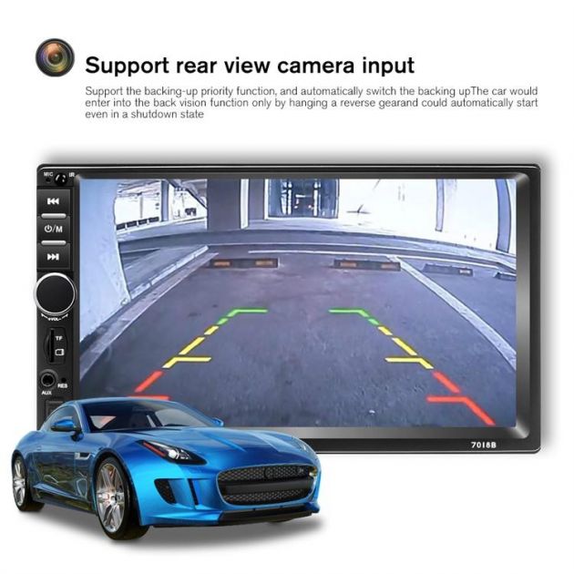 Multimedia Android Οθόνη Αφής με GPS, Wifi, Bluetooth Handsfree 1080p 7