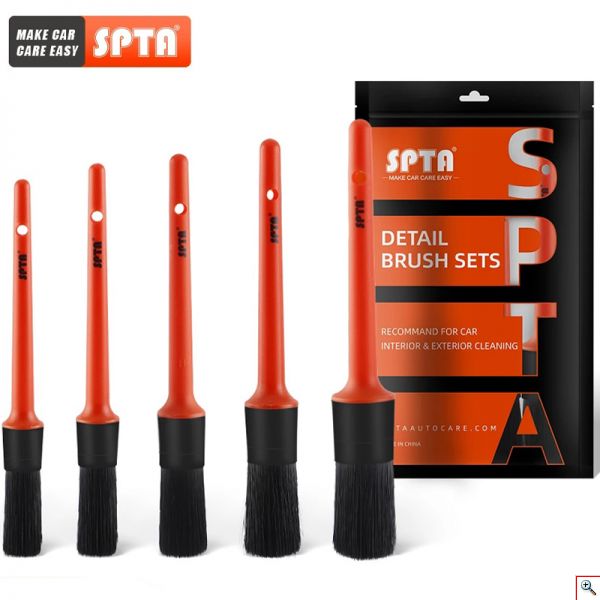 SPTA® Σετ 5 Πινέλα Καθαρισμού Αυτοκινήτου