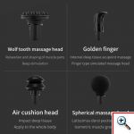 theragun Συσκευή Μασάζ & Αποθεραπείας Δονήσεων για Βαθύ Αθλητικό Μασάζ, Ανάκαμψης & Αποκατάστασης Μυών Επαναφορτιζόμενη - Deep Tissue Muscle Massage Vibration Training