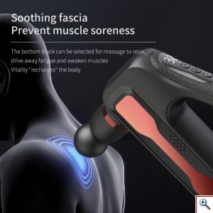 theragun Συσκευή Μασάζ & Αποθεραπείας Δονήσεων για Βαθύ Αθλητικό Μασάζ, Ανάκαμψης & Αποκατάστασης Μυών Επαναφορτιζόμενη - Deep Tissue Muscle Massage Vibration Training