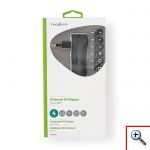 Universal Πολύ - Τροφοδοτικό Switching Type C AC Power Adapter (CEE 7/16) 7.5W 3 / 5 / 6 / 7.5 με 8 Βύσματα