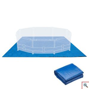 Intex® Προστατευτικό Πάτωμα - Χαλάκι 488x488cm για Πισίνα ή Φουσκωτή Πισίνα - Pool Ground Cloth Mat