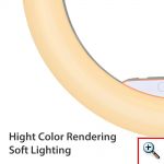 Μεγάλο RGB Ring Light LED 45cm Πολύχρωμο Αφής με Ασύρματο Χειριστήριο & 2 x USB Φορτιστής - Φωτογραφικό Φωτιστικό Δαχτυλίδι Τρίποδο & 3 x Βάση Στήριξης Κινητού