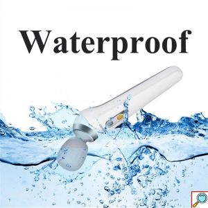 Φορητή Επαναφορτιζόμενη Συσκευή Παλμικού Μασάζ Multifunctional Vibration Kneading and Beating ST-806 - Wireless Wand Massager Λευκού χρώματος