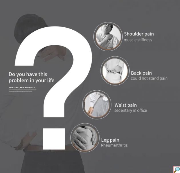 Φορητή Επαναφορτιζόμενη Συσκευή Παλμικού Μασάζ Multifunctional Vibration Kneading and Beating ST-806 - Wireless Wand Massager Λευκού χρώματος