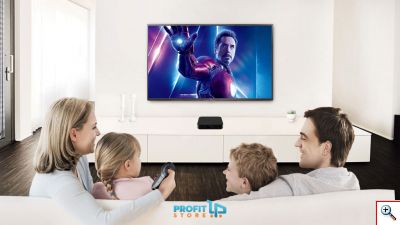 Μετατροπέας Smart TV PRO Mini Android 12.1 16GB RAM / 256GB TV Box 4K Ultra HD 5G WiFi SD / USB Quad Core Netflix Disney+ Disney Plus Streaming kanalia