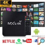 Μετατροπέας Smart TV PRO Mini Android 12.1 16GB RAM / 256GB TV Box 4K Ultra HD 5G WiFi SD / USB Quad Core