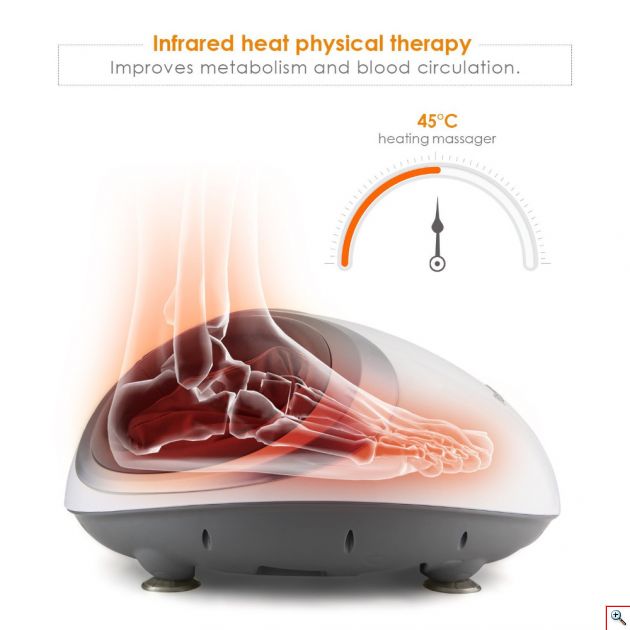 Θερμαινόμενη Συσκευή Μασάζ Ποδιών & Πελμάτων - Shiatsu Golden Foot Massager 
