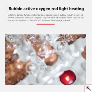 Ηλεκτρικό Ποδόλουτρο SPA 500W με Μασάζ - Υπέρυθρη Θέρμανση & Χερούλι Μεταφοράς JY-86813