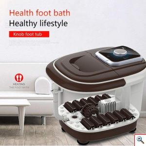 Ηλεκτρικό Ποδόλουτρο SPA 500W με Μασάζ - Υπέρυθρη Θέρμανση & Χερούλι Μεταφοράς JY-86813