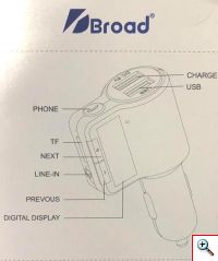 Car Fm Transmitter Αυτοκινήτου USB, SD, AUX Bluetooth Handsfree Mp3 Player - Ανοιχτής Ακρόασης & Φορτιστής USB