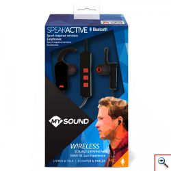 Στερεοφωνικά Βluetooth Σπορ Ακουστικά με Μικρόφωνο MELICONI- 497426 MYSOUND
