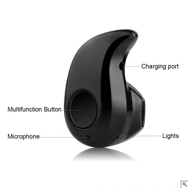 Super Mini Ακουστικό Bluetooth Headset Handsfree S530M Multipoint 
