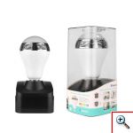 Bluetooth Πολύχρωμη Λάμπα LED 6W & Ηχείο 3W E27 για Android & iOS