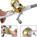 Καλάμι Ψαρέματος σε Μέγεθος Στυλό 104 cm με Μηχανάκι & Πετονιά