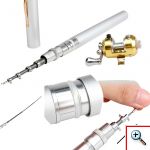 Καλάμι Ψαρέματος σε Μέγεθος Στυλό 104 cm με Μηχανάκι & Πετονιά