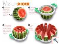 Κόφτης Φρούτων Melon Slicer