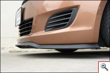 Samurai Universal Bumber Spoiler Rubber Skirt Carbon 250cm - Σπόϊλερ Αυτοκινήτου