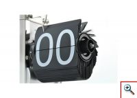 Ρετρό Ρολόι Flip Με Περιστρεφόμενα Φύλλα Bomba Allarm Clock