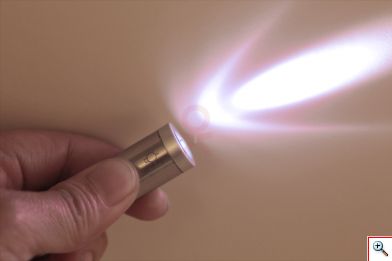 Μπρελόκ Αντιανεμικός Αναπτήρας USB Μπαταρίας & Φακός LED BlueMoon