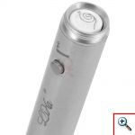 Μπρελόκ Αντιανεμικός Αναπτήρας USB Μπαταρίας & Φακός LED BlueMoon