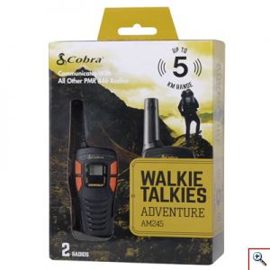 Walkie talkie COBRA AM245 με εμβέλεια έως και 5 km