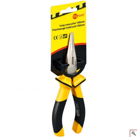 Πένσα-Τσιμπίδα 160mm με Αυλακώσεις Στη Μύτη 5cm Fixpoint 77150