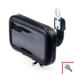 Αδιάβροχη Βάση - Θήκη Καθρέπτη Μηχανής για Κινητά, Smartphone, GPS & iPhone έως 5,7in