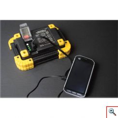 Φακός Προβολέας Επαναφορτιζόμενος 1100 Lumens σε κασετίνα CATERPILLAR CT3515EUB 