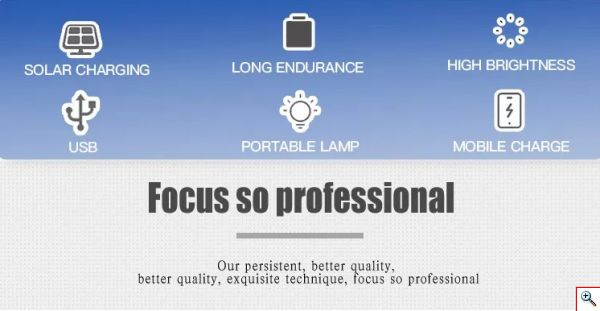 Μίνι Ηλιακό Σύστημα Φωτισμού LED 50W με Φωτοβολταϊκό Πάνελ & 3 Κρεμαστές Λάμπες 3W & Φορτιστής USB Power Bank - Holsten Bossen® Solar Camping Lights