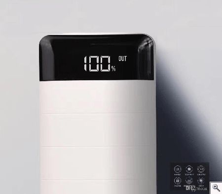 Υψηλής Απόδοσης Power Bank 23.800mAh - 2x2,1A USB με Οθόνη & Φακό LED