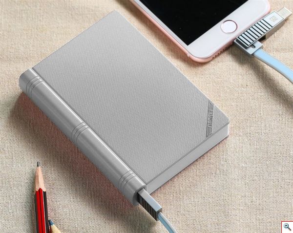 Μίνι Τετράδιο - Βιβλιαράκι - Μπαταρία Φορτιστής Notebook - Jumbook PowerBank 20000mAh