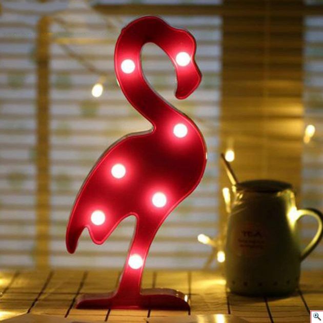 Φωτιστικό Μπαταρίας Φλαμίνγκο 7 LED