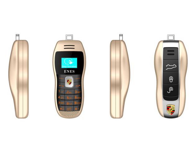 Μίνι Κινητό Τηλέφωνο 2x Dual SIM σε Σχήμα Κλειδιού Αυτοκινήτου - Cellphone Car