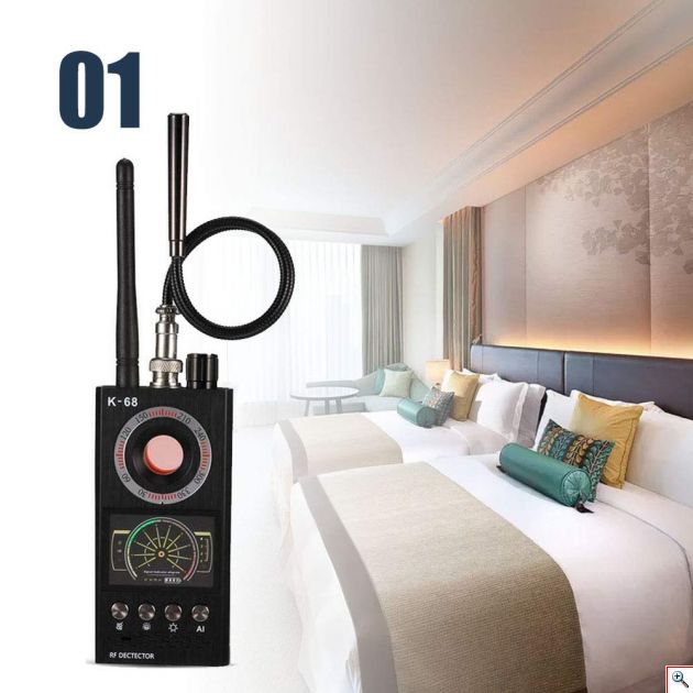 Ανιχνευτής Ασύρματων Συσκευών GPS 2G/3G/4G 1MHz έως 6.5GHz - K68