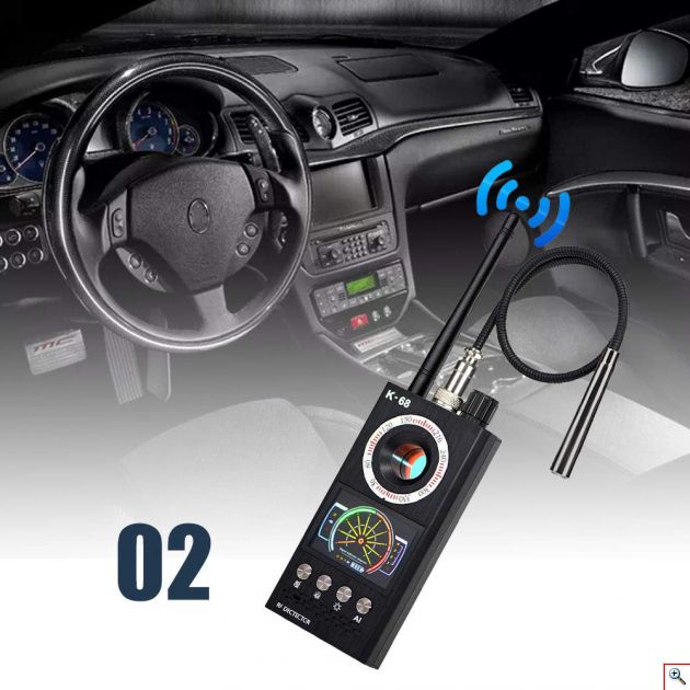 Ανιχνευτής Ασύρματων Συσκευών GPS 2G/3G/4G 1MHz έως 6.5GHz - K68