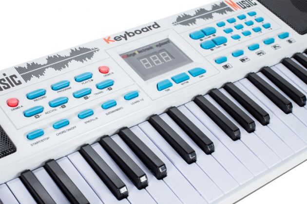 Αρμόνιο Synthesizer 49 Πλήκτρων με Αυτόματες Συγχορδίες & Μικρόφωνο KARAOKE Electronic Digital Keyboard