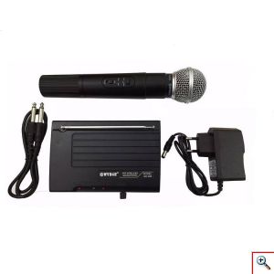 Σύστημα KARAOKE με Επαγγελματικό Ασύρματο Μικρόφωνο και Ασύρματο Πομπό SM-200 WVNGR® 