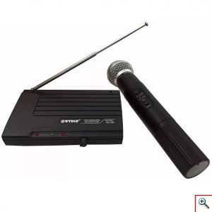 Σύστημα KARAOKE με Επαγγελματικό Ασύρματο Μικρόφωνο και Ασύρματο Πομπό SM-200 WVNGR® 