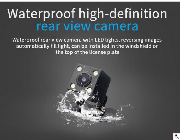 Τριπλό Καταγραφικό Αυτοκινήτου Full HD 1080p HDR 15MP με 2 x Κάμερες, Οθόνη 4.0 inch, Κάμερα Parking, Αισθητήρα Βαρύτητας & Κίνησης, Auto Exposure & Νυχτερινή Λήψη