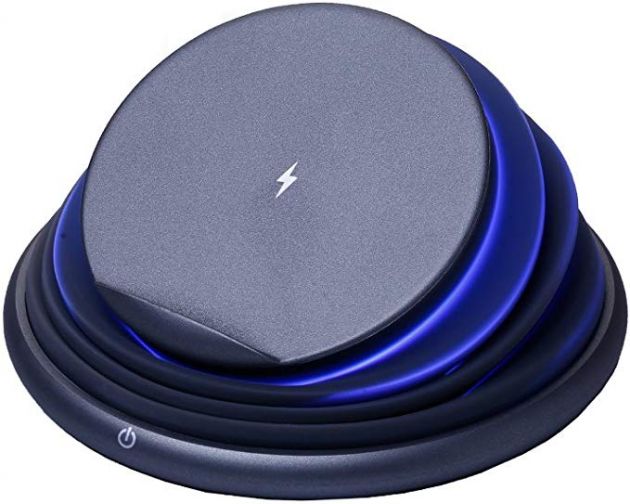 Ασύρματη Ρυθμιζόμενη Βάση Φόρτισης Κινητού Τηλεφώνου - Wireless Charger Mood Light